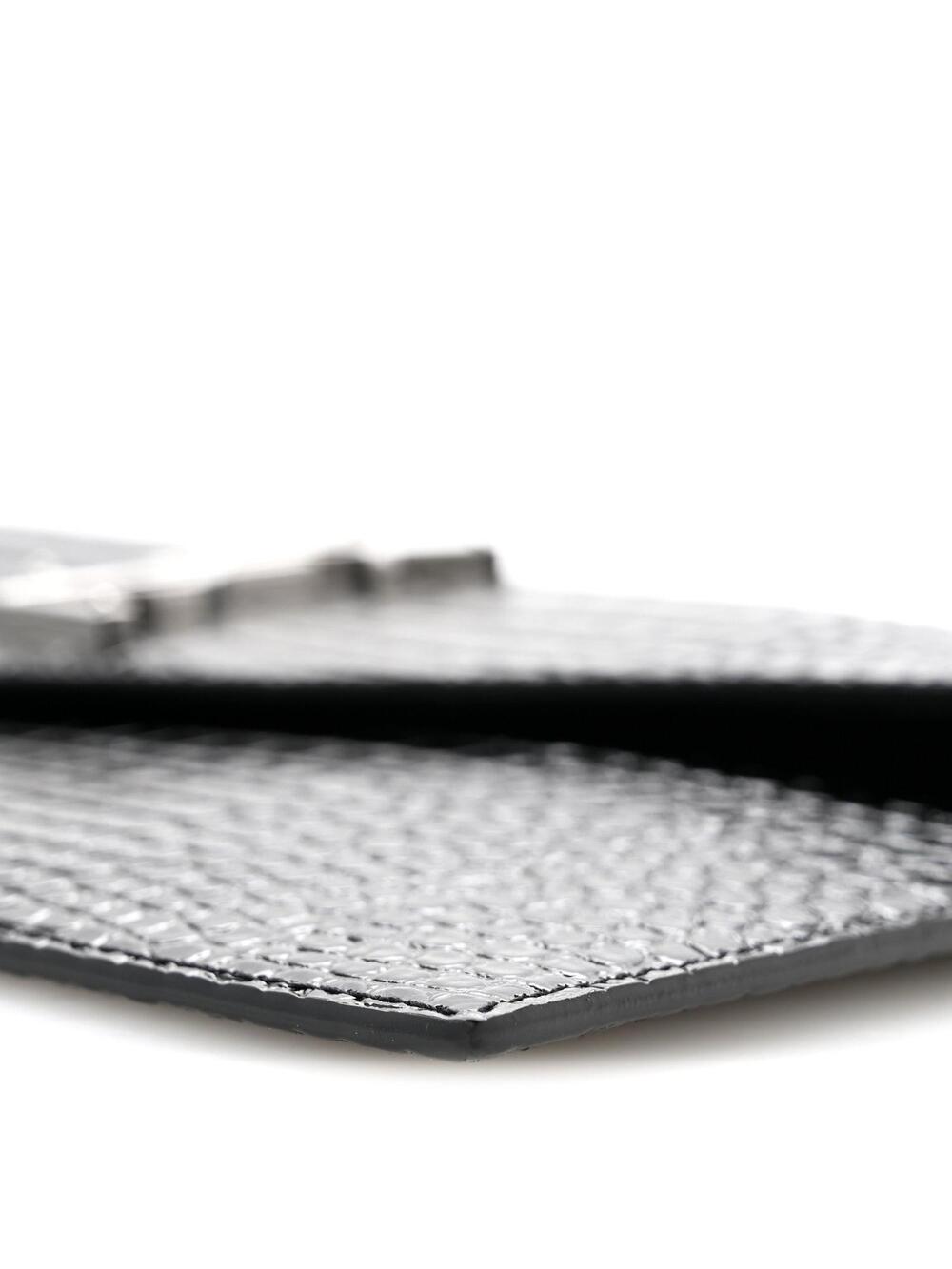 Saint Laurent Calfskin Crocodile #282361S69B - Picture 10 of 13